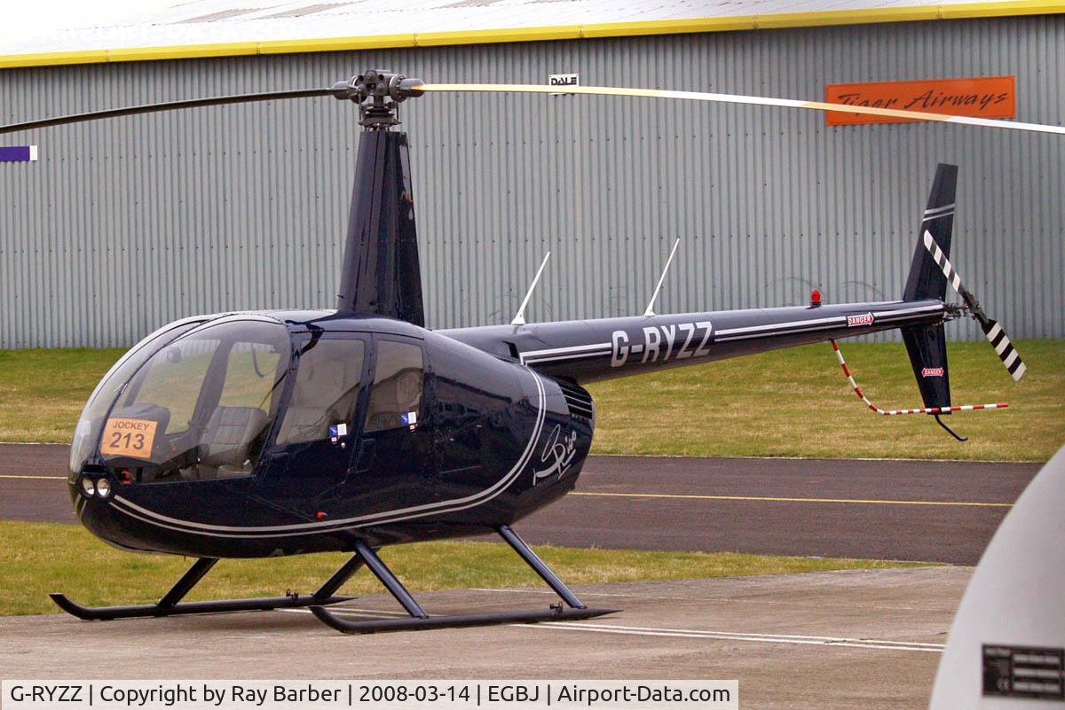 G-RYZZ, 2006 Robinson R44 Raven II C/N 11418, Robinson R-44 Raven II [11418] (Rise Helicopters) Staverton~G 14/03/2008