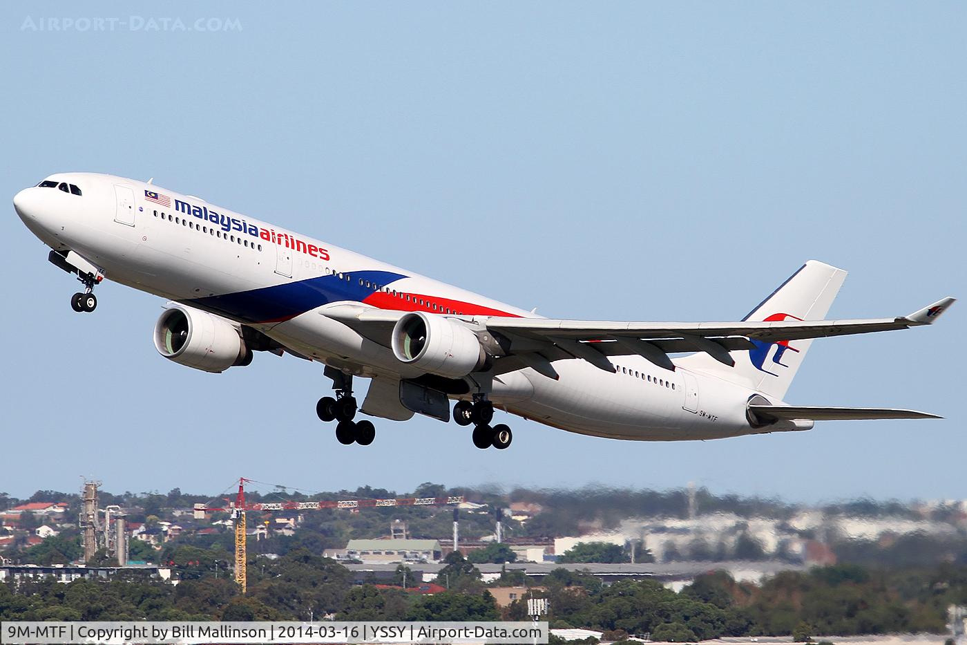 9M-MTF, 2012 Airbus A330-323X C/N 1281, returning to KUL