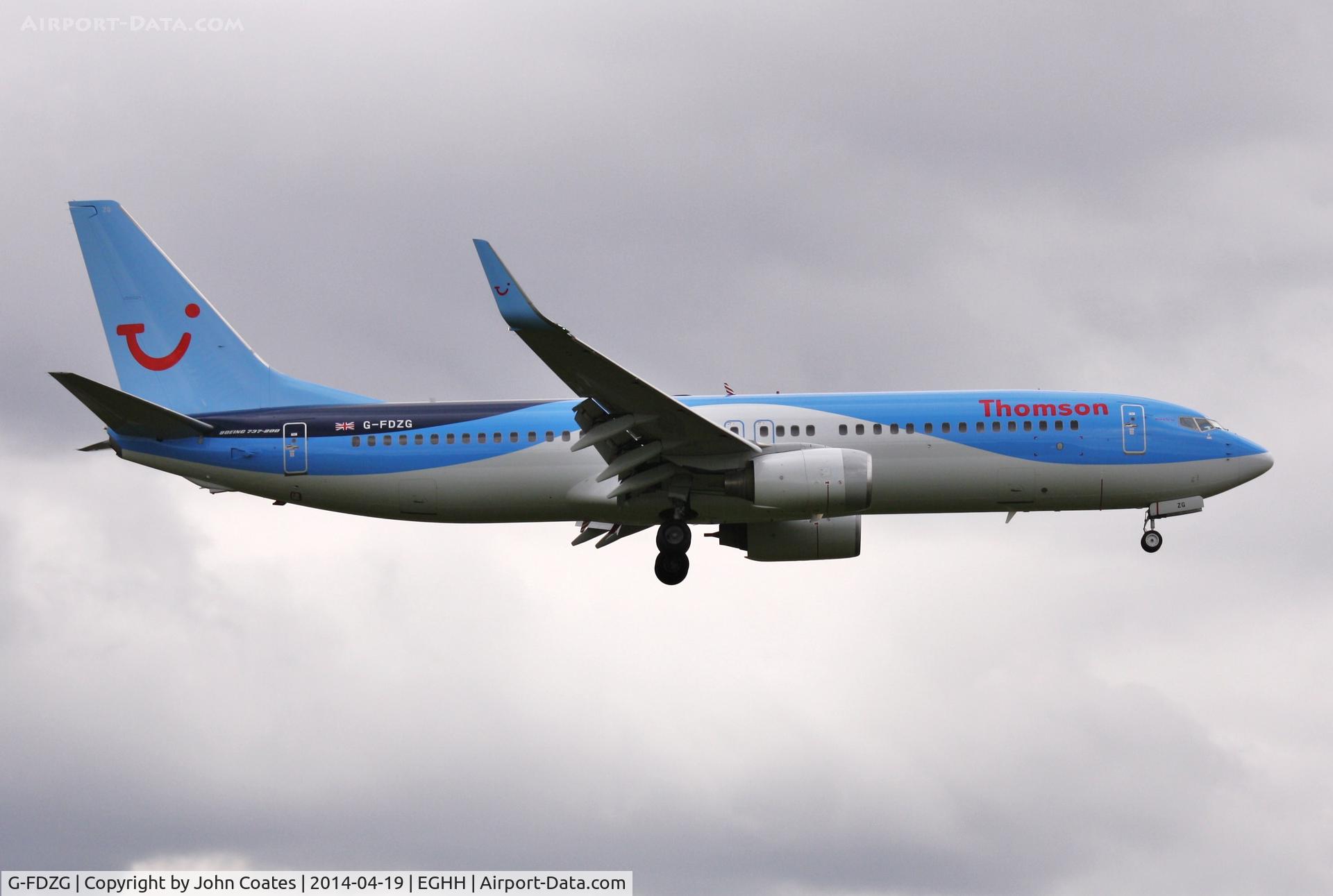 G-FDZG, 2008 Boeing 737-8K5 C/N 35139, Latest scheme after recent repaint
