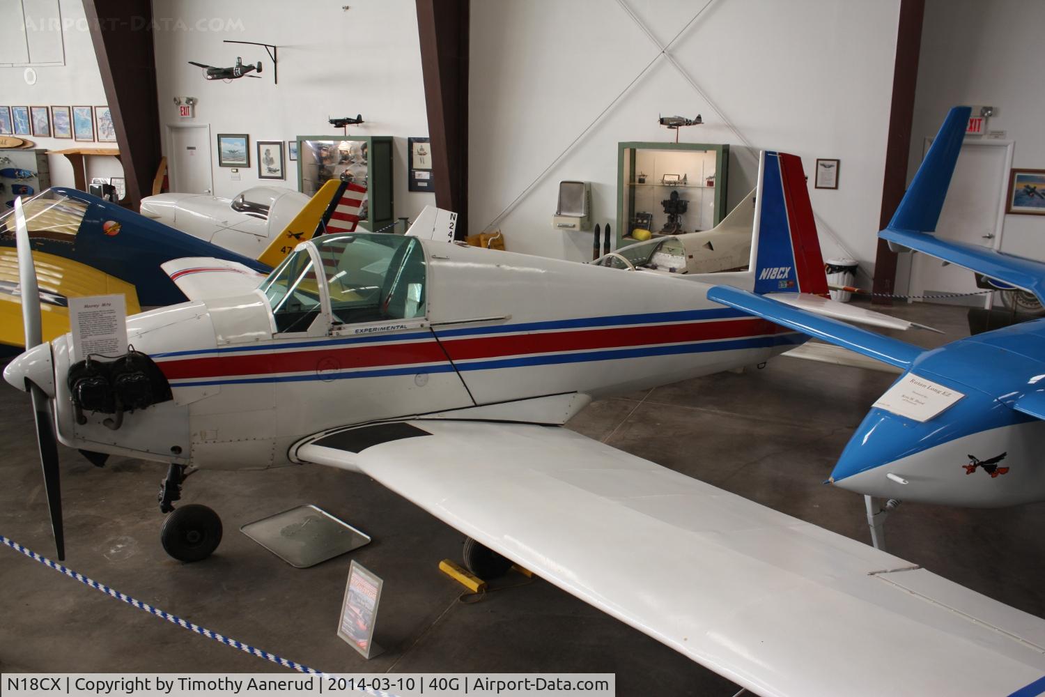 N18CX, 1991 Mooney M18C Mite Mite C/N 01, 1991 Mooney / Cox M18C MOONEY MITE, c/n: 01
