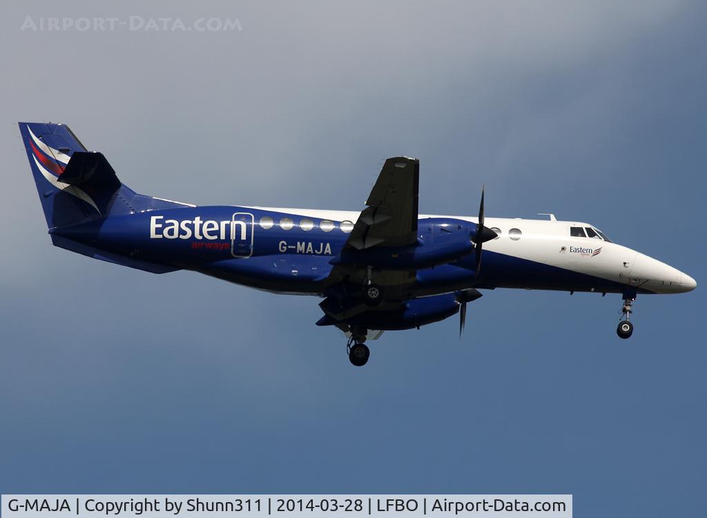G-MAJA, 1994 British Aerospace Jetstream 41 C/N 41032, Landing rwy 14R
