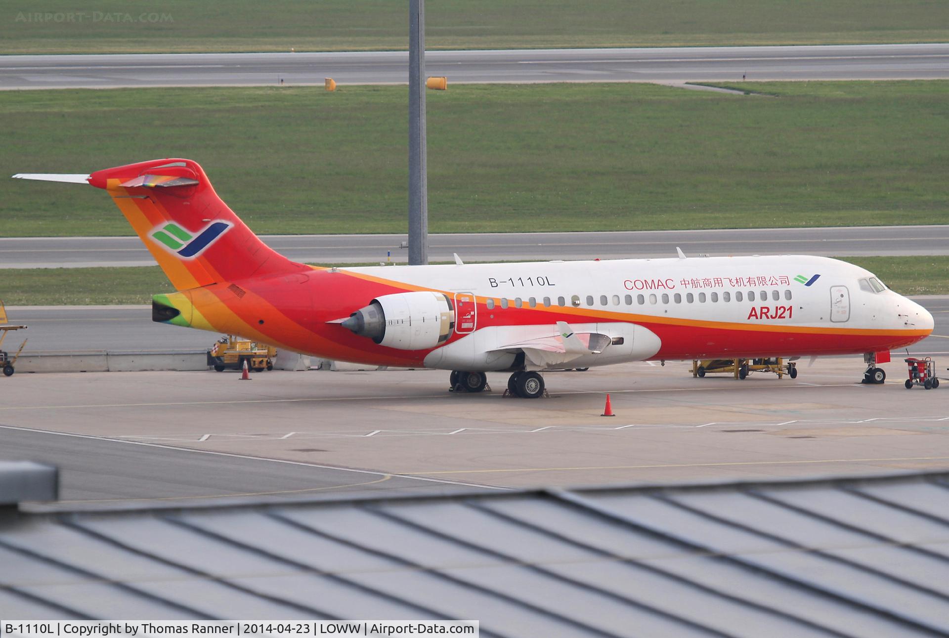 B-1110L, 2010 Comac ARJ21-700 Xiangfeng C/N 104, COMAC ARJ-21
