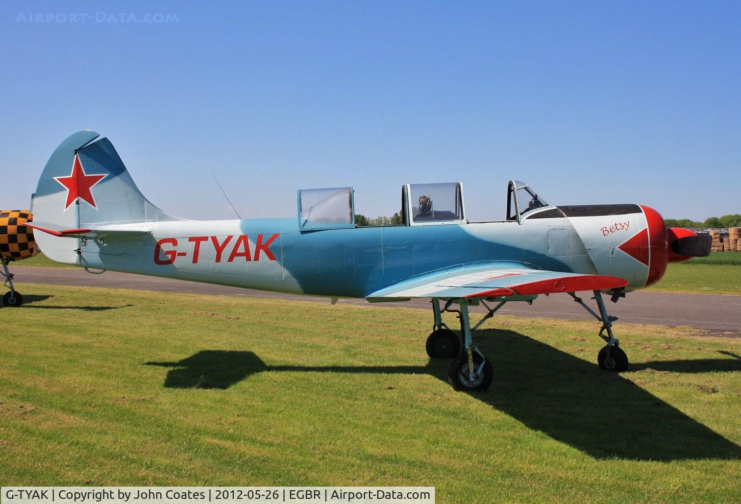 G-TYAK, 1989 Bacau Yak-52 C/N 899907, Resident