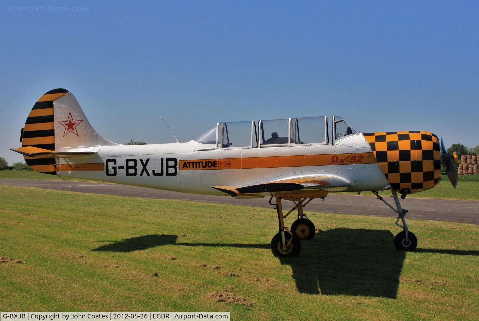 G-BXJB, 1987 Bacau Yak-52 C/N 877403, Resident
