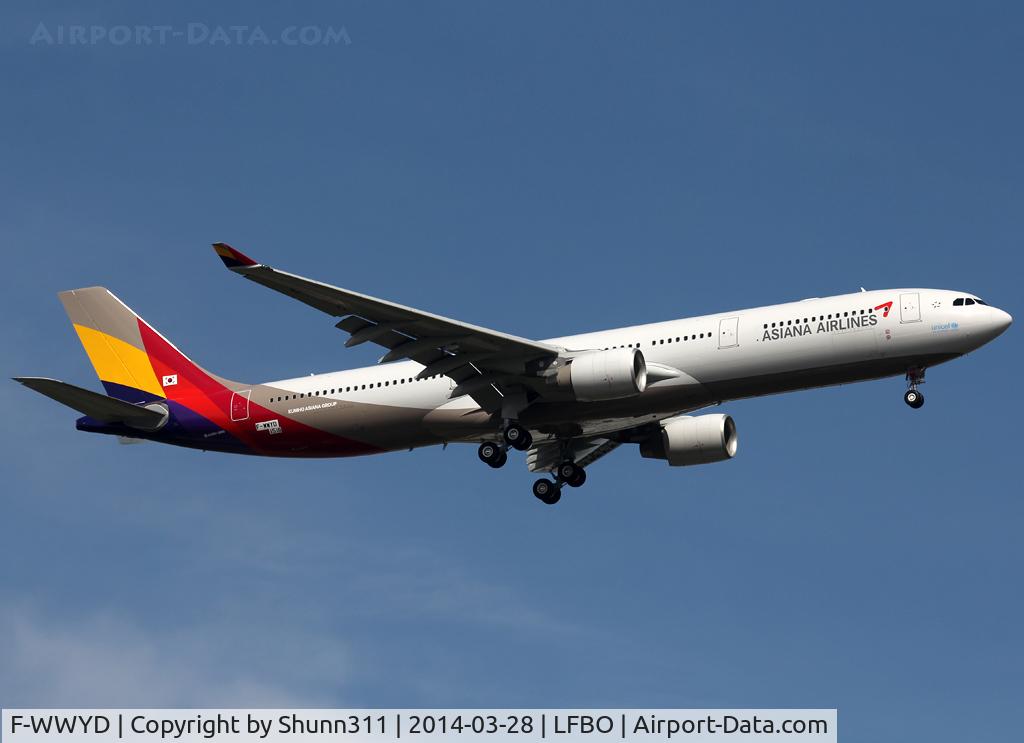 F-WWYD, 2014 Airbus A330-323 C/N 1518, C/n 1518 - To be HL8293