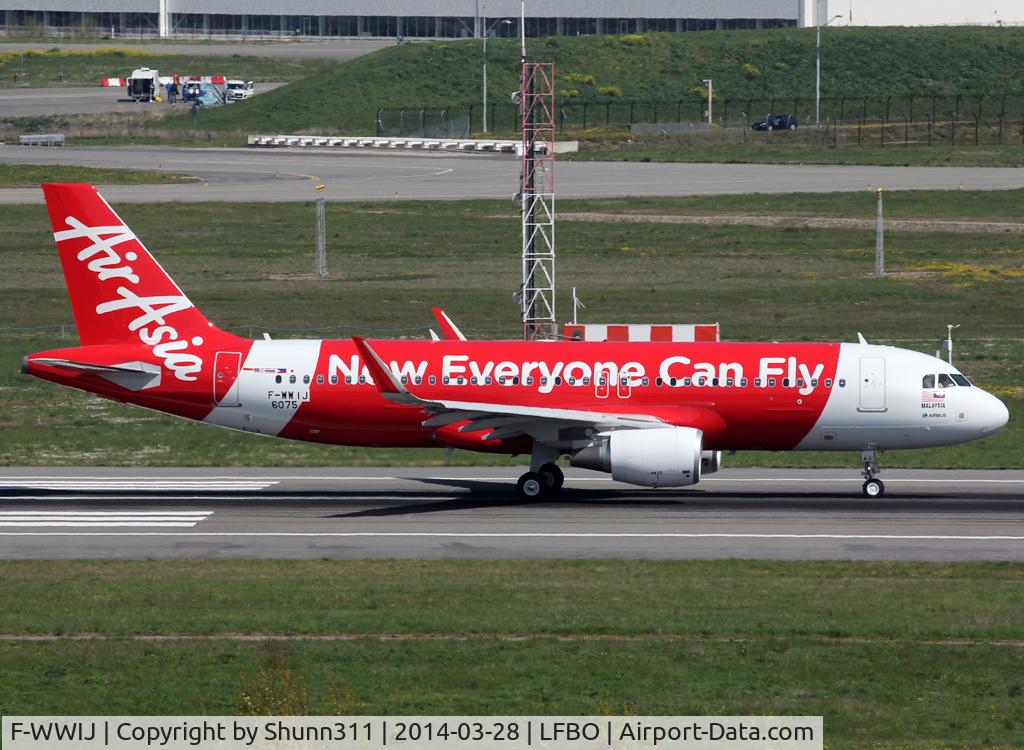 F-WWIJ, 2014 Airbus A320-216 C/N 6075, C/n 6075 - To be 9M-AJI
