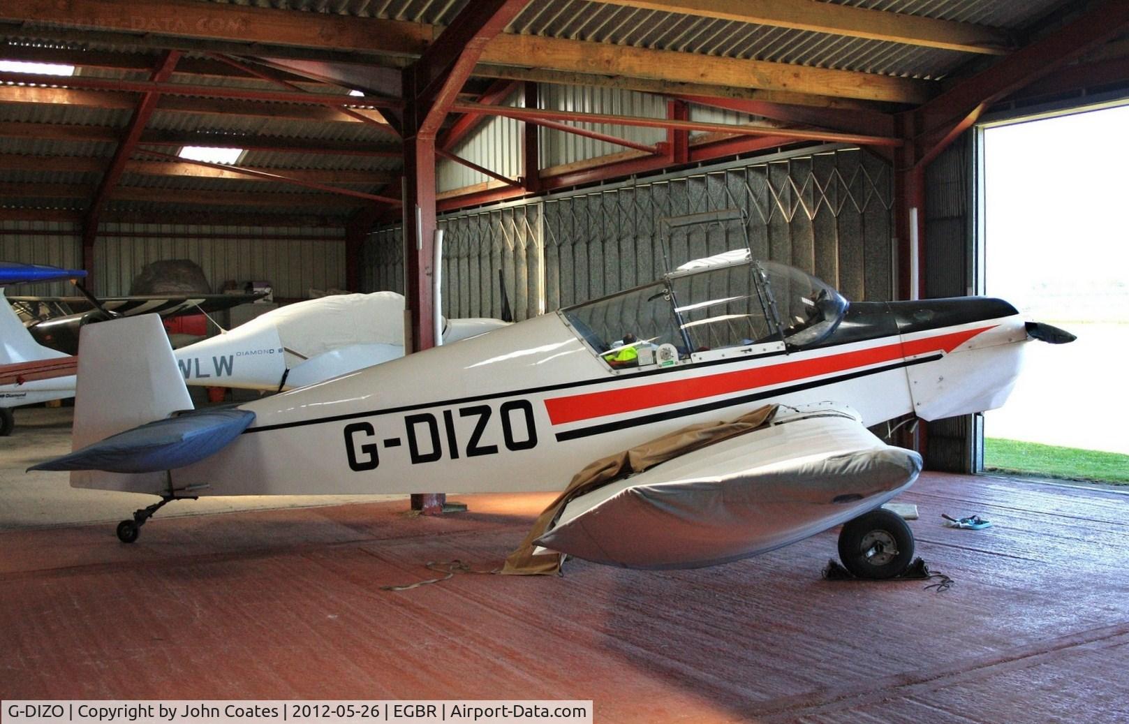 G-DIZO, 1965 Jodel D-120 Paris-Nice C/N 326, Hangared