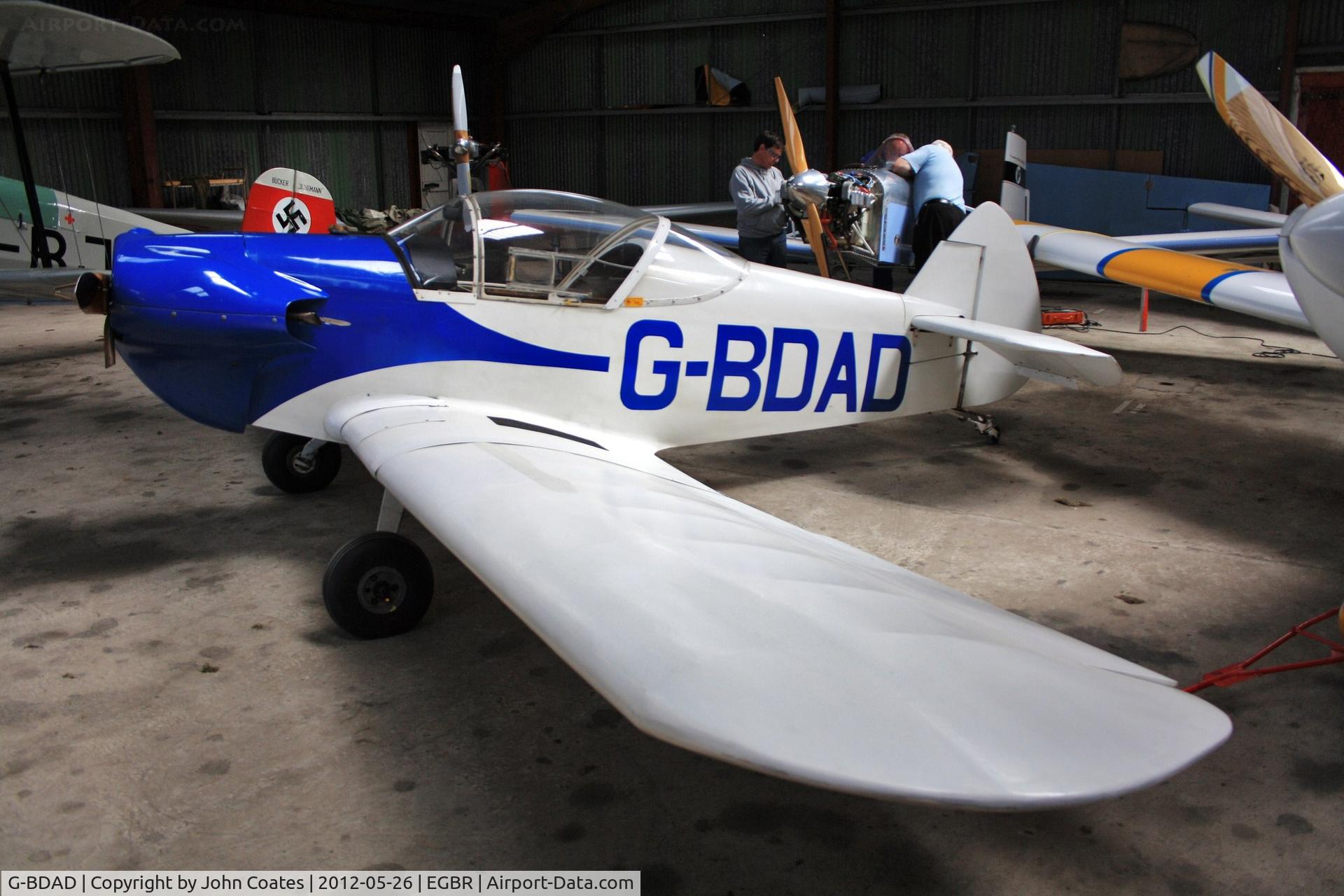 G-BDAD, 1976 Taylor JT-1 Monoplane C/N PFA 1453, Resident