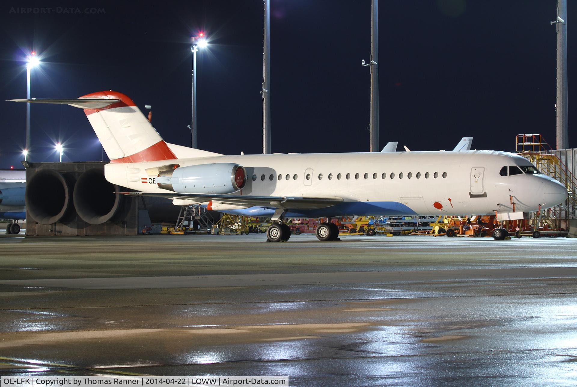 OE-LFK, 1995 Fokker 70 (F-28-0070) C/N 11555, Untitled (Austrian) Fokker 70