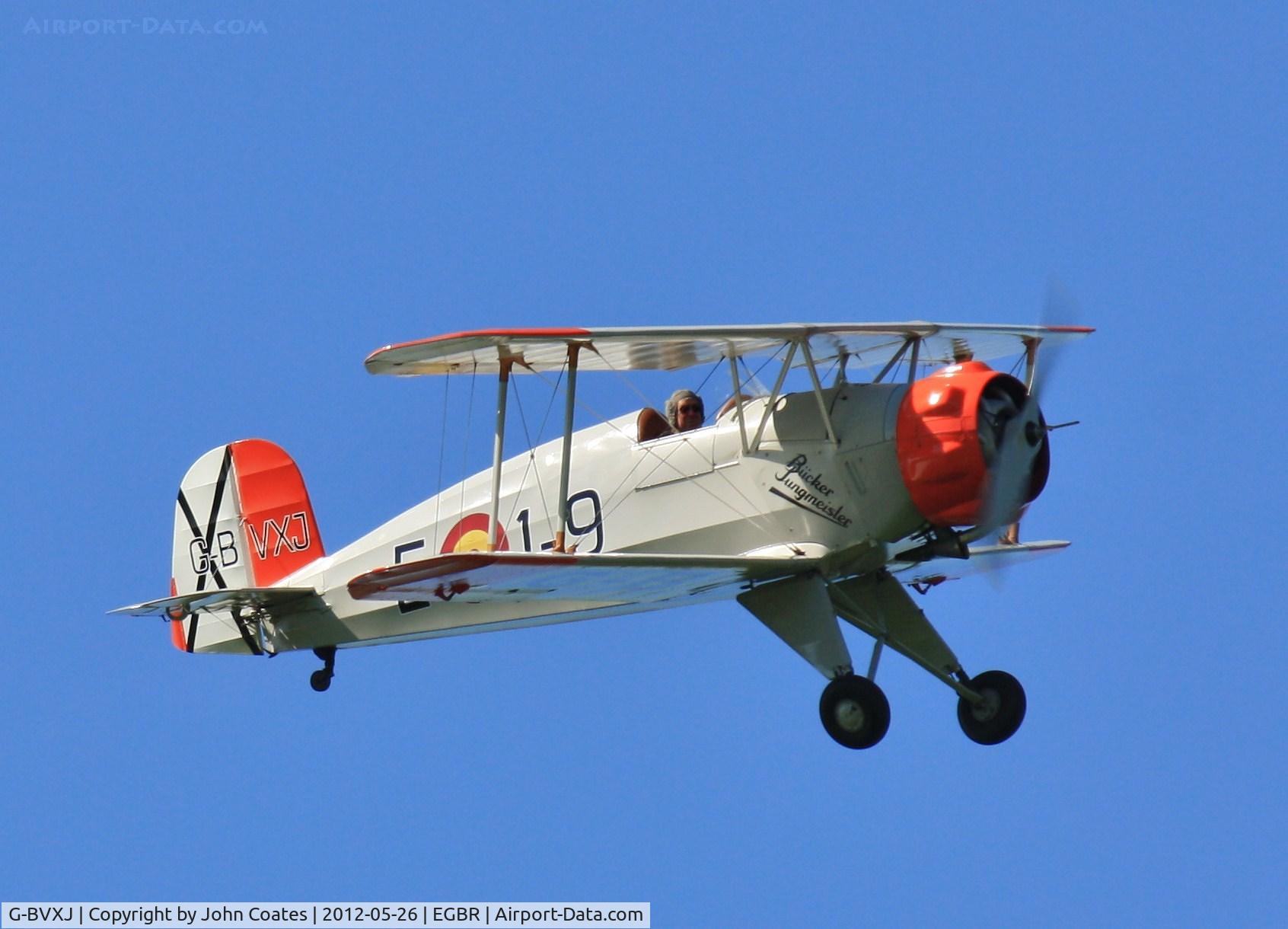 G-BVXJ, 1937 Bucker Bu-133C Jungmeister C/N E-19, Aerobatics
