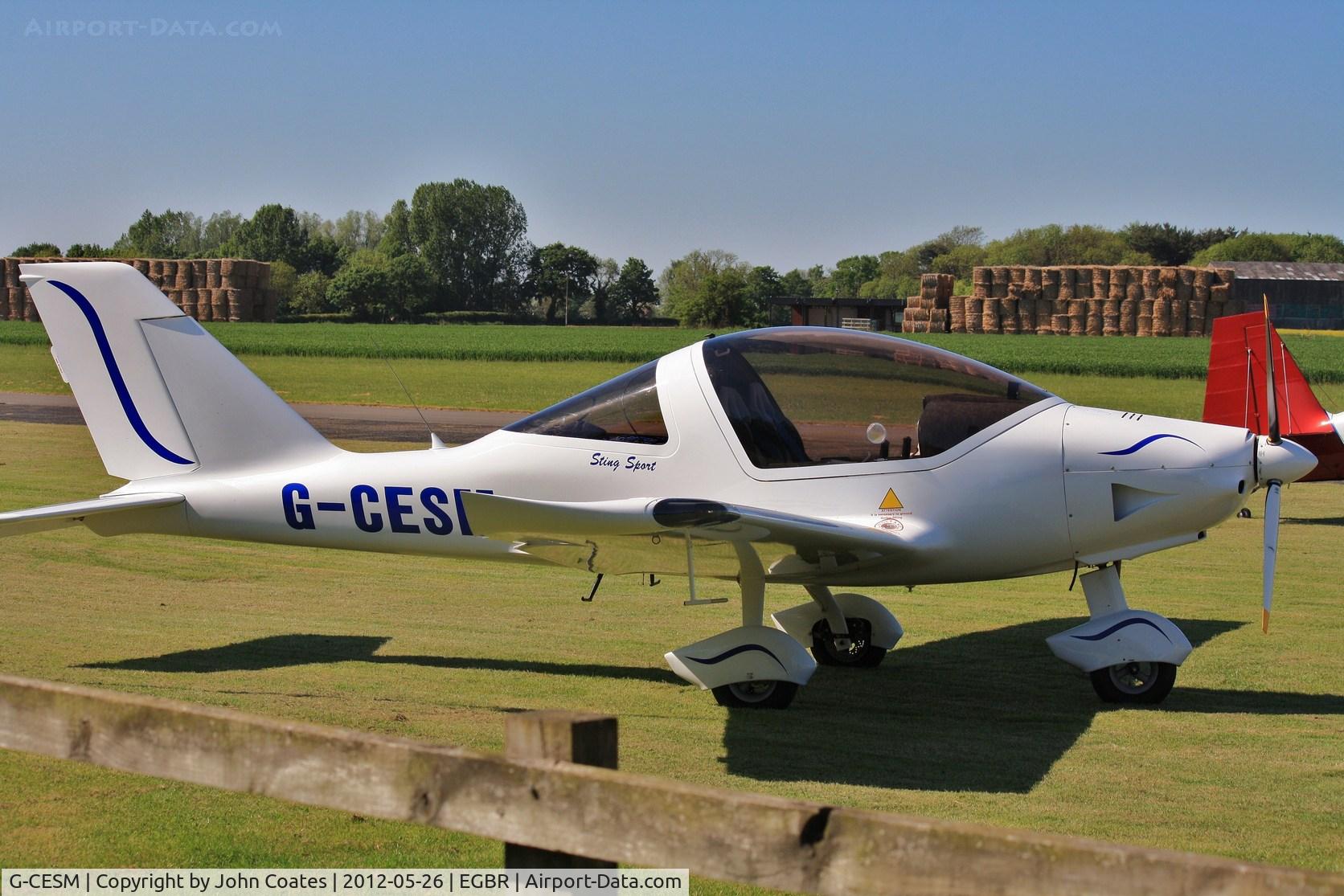 G-CESM, 2011 TL Ultralight TL-2000 Sting Sport C/N LAA 347-14801, Parked