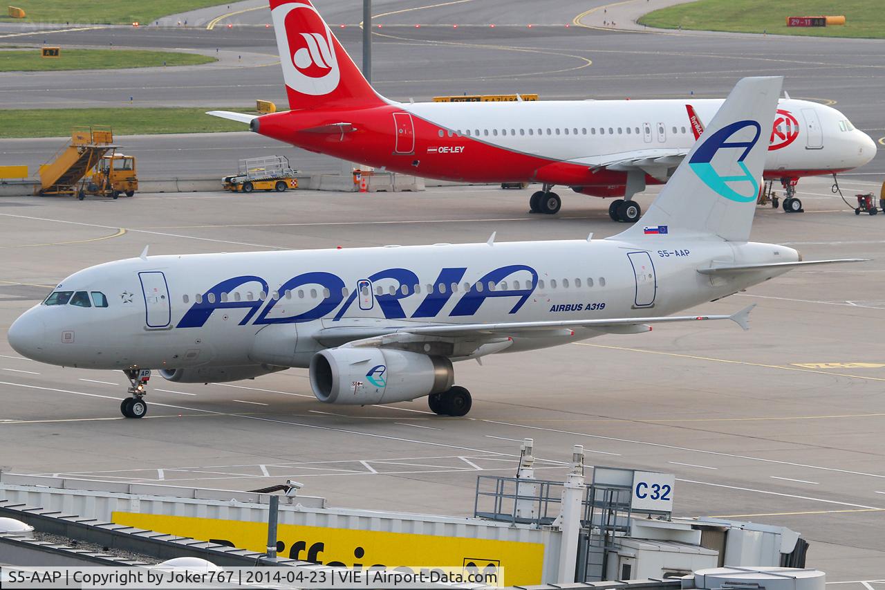 S5-AAP, 2010 Airbus A319-132 C/N 4282, Adria Airways