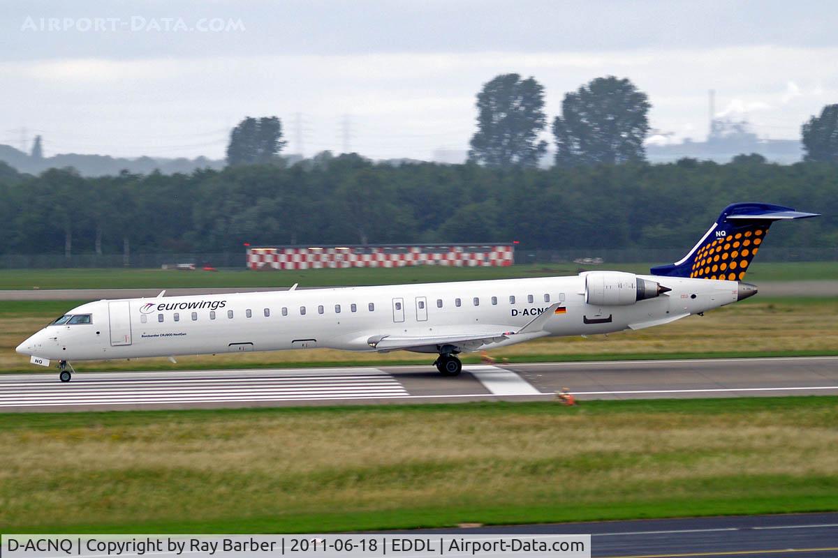 D-ACNQ, 2010 Bombardier CRJ-900LR (CL-600-2D24) C/N 15260, Canadair CRJ-900 [15260] (Eurowings) Dusseldorf~D 18/06/2011