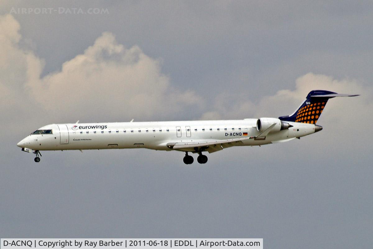 D-ACNQ, 2010 Bombardier CRJ-900LR (CL-600-2D24) C/N 15260, Canadair CRJ-900 [15260] (Eurowings) Dusseldorf~D 18/06/2011