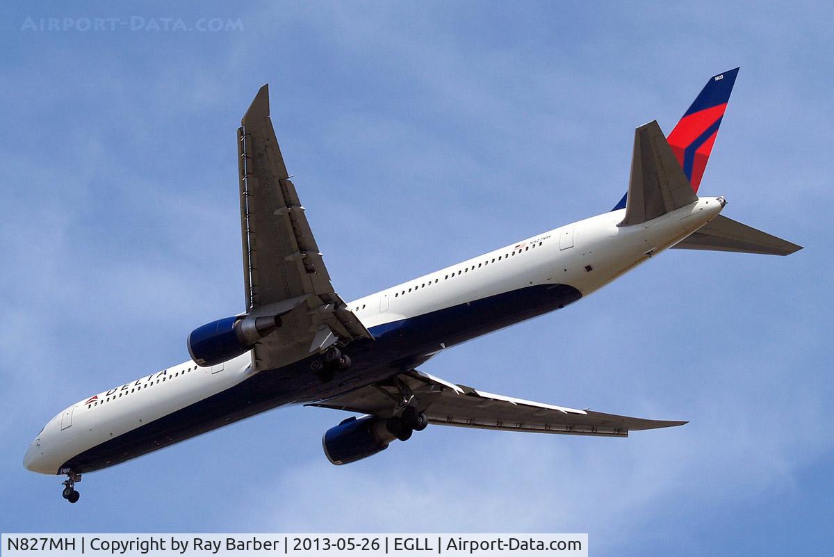 N827MH, 2001 Boeing 767-432/ER C/N 29705, Boeing 767-432ER [29705] (Delta Air Lines) Home~G 26/05/2013. On approach 27R.