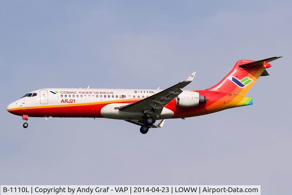 B-1110L, 2010 Comac ARJ21-700 Xiangfeng C/N 104, COMAC ARJ21-700