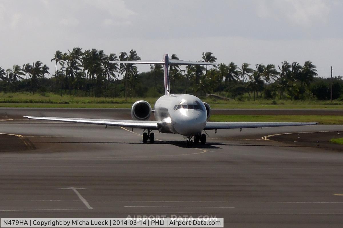 N479HA, 2001 Boeing 717-22A C/N 55124, At Lihue