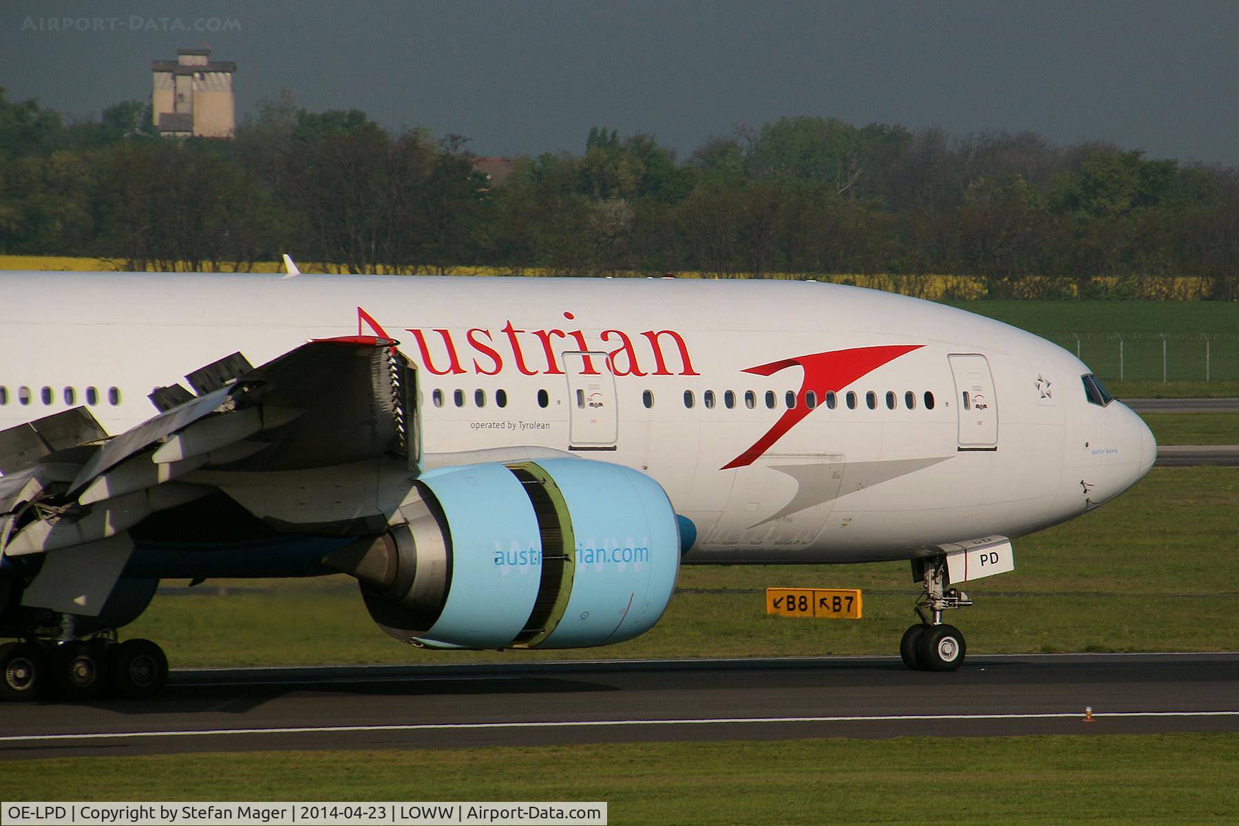 OE-LPD, 2006 Boeing 777-2Z9/ER C/N 35960, Austrian B777-200ER @ VIE