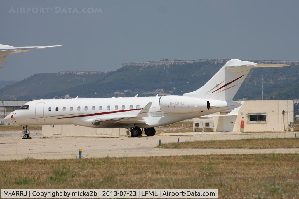 M-ARRJ, 2010 Bombardier BD-700-1A10 Global Express C/N 9399, Parked