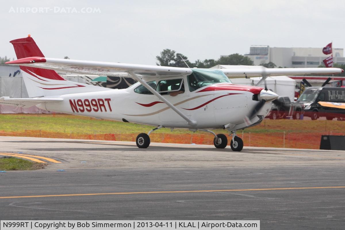 N999RT, 1979 Cessna R182 Skylane RG C/N R18201064, Arriving at Lakeland during Sun N Fun 2013.