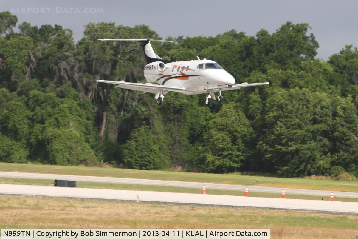 N999TN, 2012 Embraer EMB-500 Phenom 100 C/N 50000270, Arriving at Lakeland during Sun N Fun 2013.