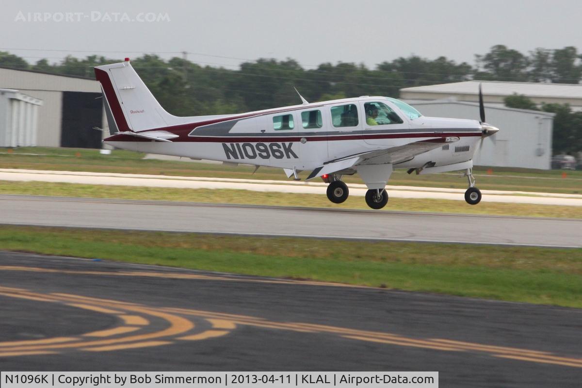 N1096K, 1996 Raytheon Aircraft Company B36TC Bonanza C/N EA-590, Sun N Fun 2013 - Lakeland, FL