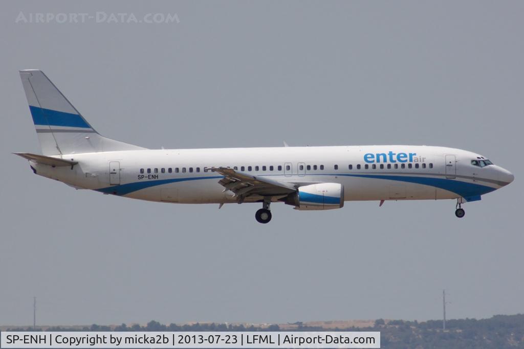 SP-ENH, 1997 Boeing 737-405 C/N 25795, Landing