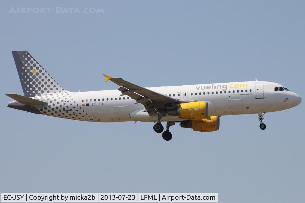 EC-JSY, 2006 Airbus A320-214 C/N 2785, Landing