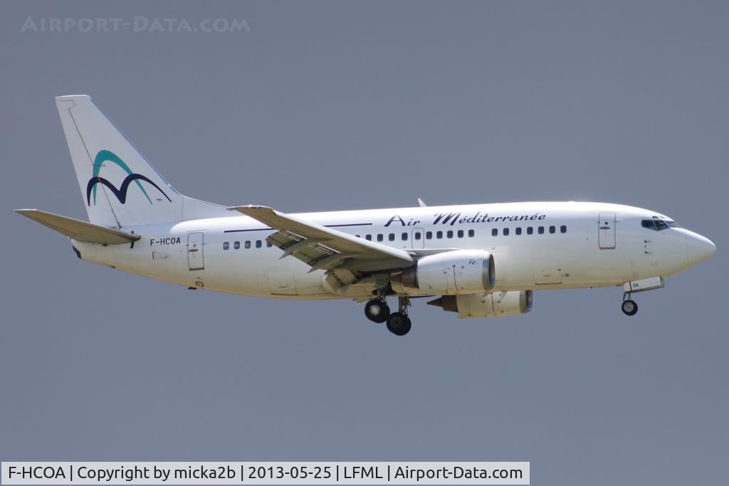 F-HCOA, 1996 Boeing 737-5L9 C/N 28084, Landing