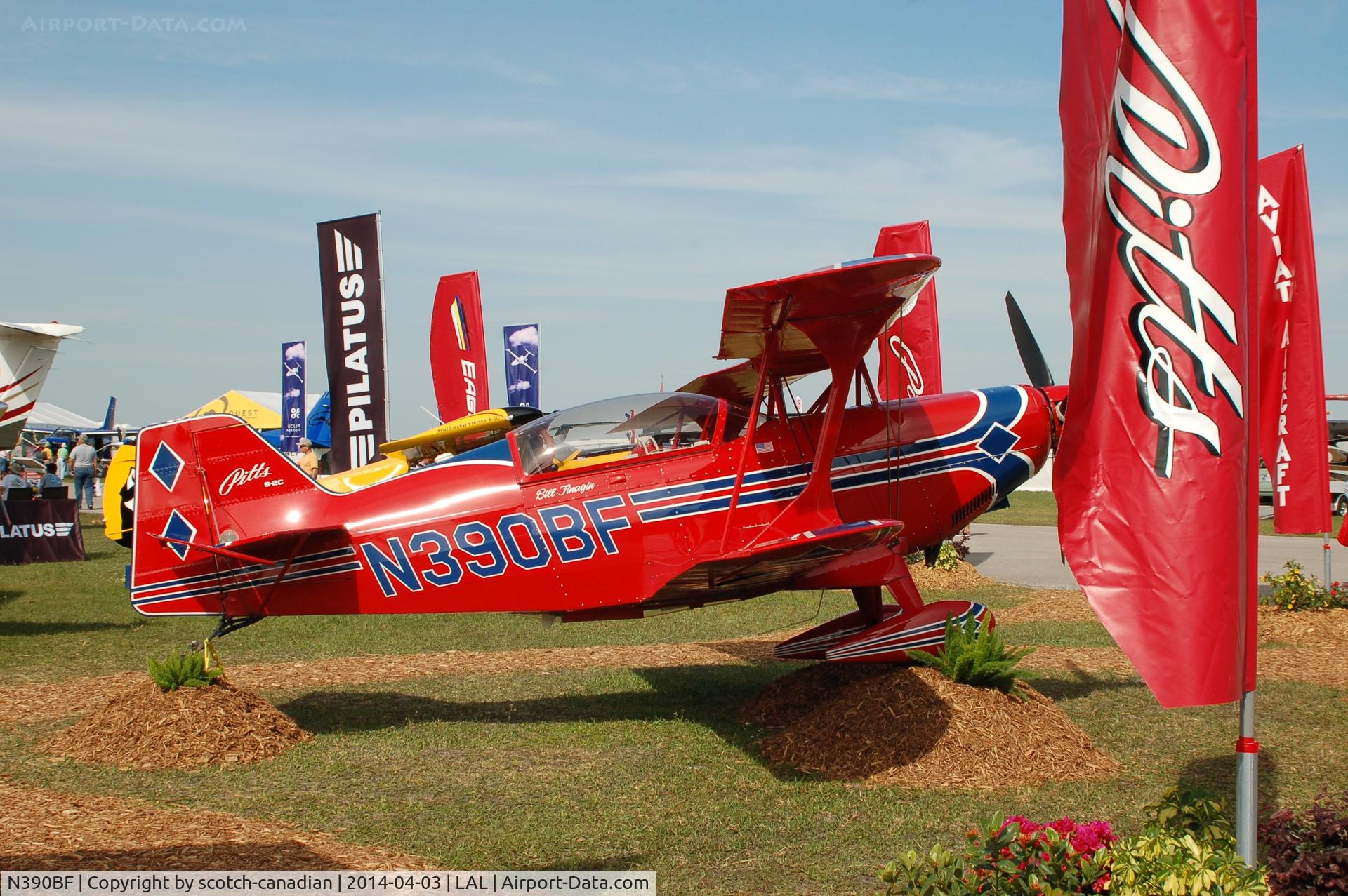 N390BF, Aviat Pitts S-2C Special C/N 6086, Aviat Pitts S-2C, N390BF, at 2014 Sun n Fun, Lakeland Linder Regional Airport, Lakeland, FL