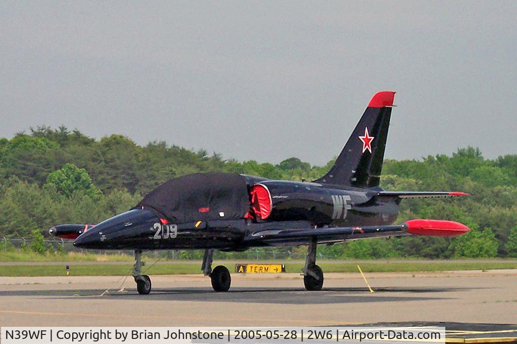 N39WF, 1982 Aero L-39 Albatros C/N 232218, N39WF, 209WF Aero L39 Albatros 2W6 28.5.05