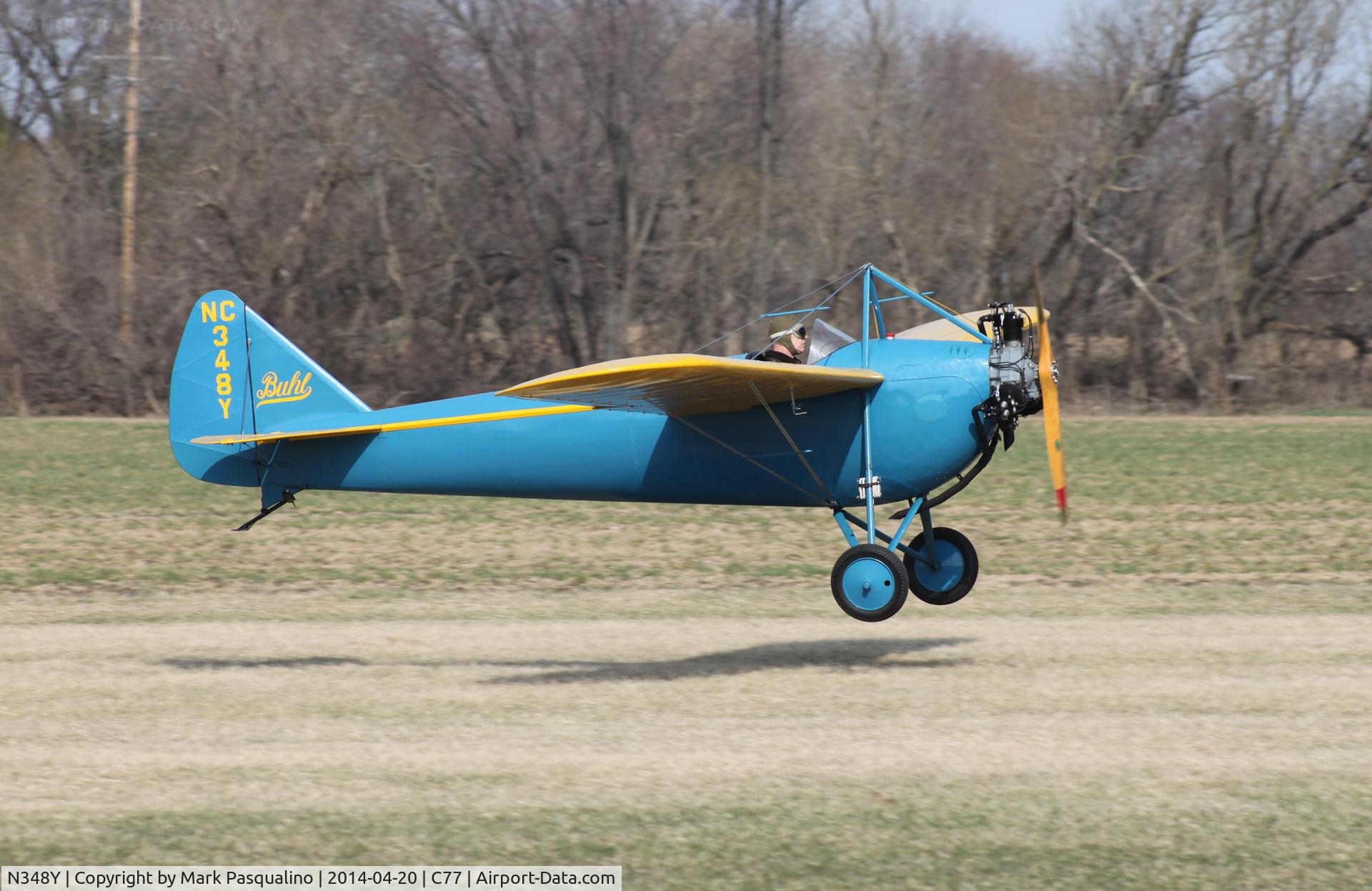 N348Y, 1933 Buhl LA-1 C/N 137, Buhl LA-1