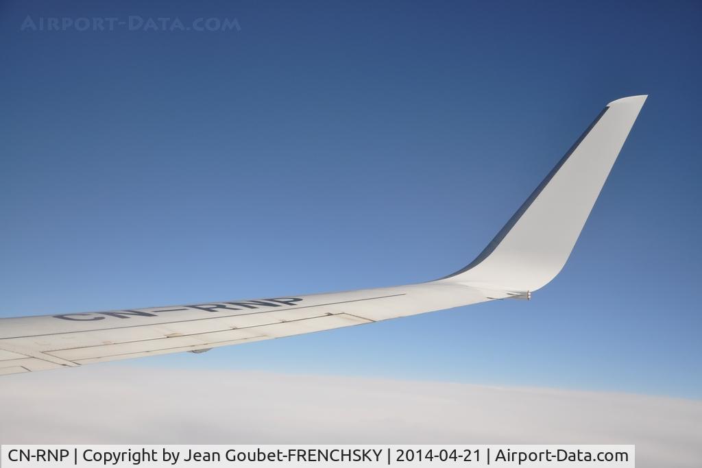 CN-RNP, 2000 Boeing 737-8B6 C/N 28983, AT 792   CMN/BOD level 370