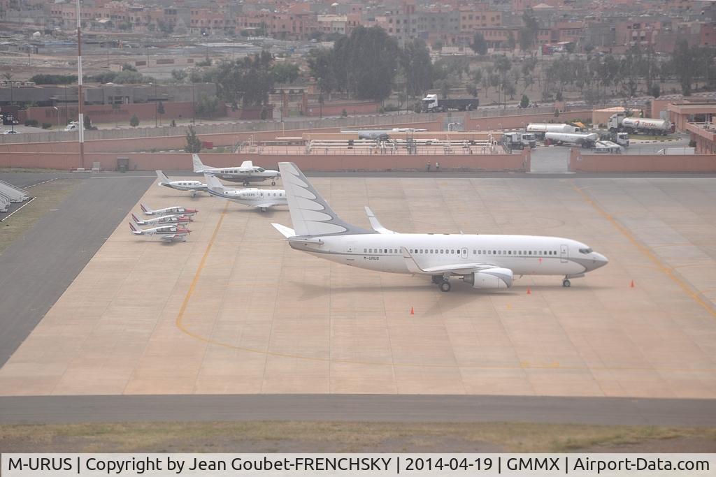 M-URUS, 2005 Boeing 737-7GC BBJ C/N 34622, Silver Arrow