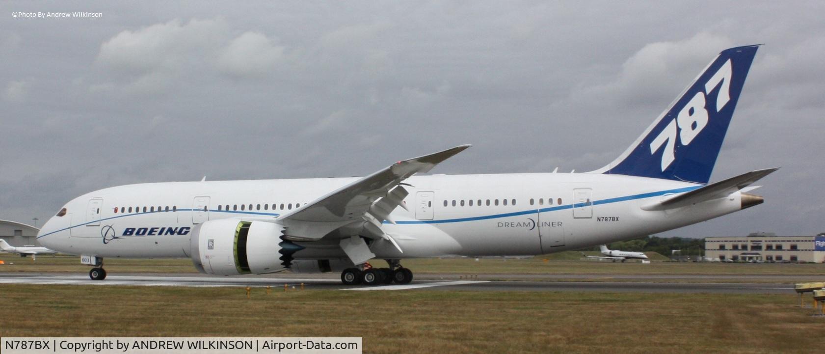 N787BX, 2010 Boeing 787-8 Dreamliner C/N 40692, WRONG DETAILS FOR A CESSNA