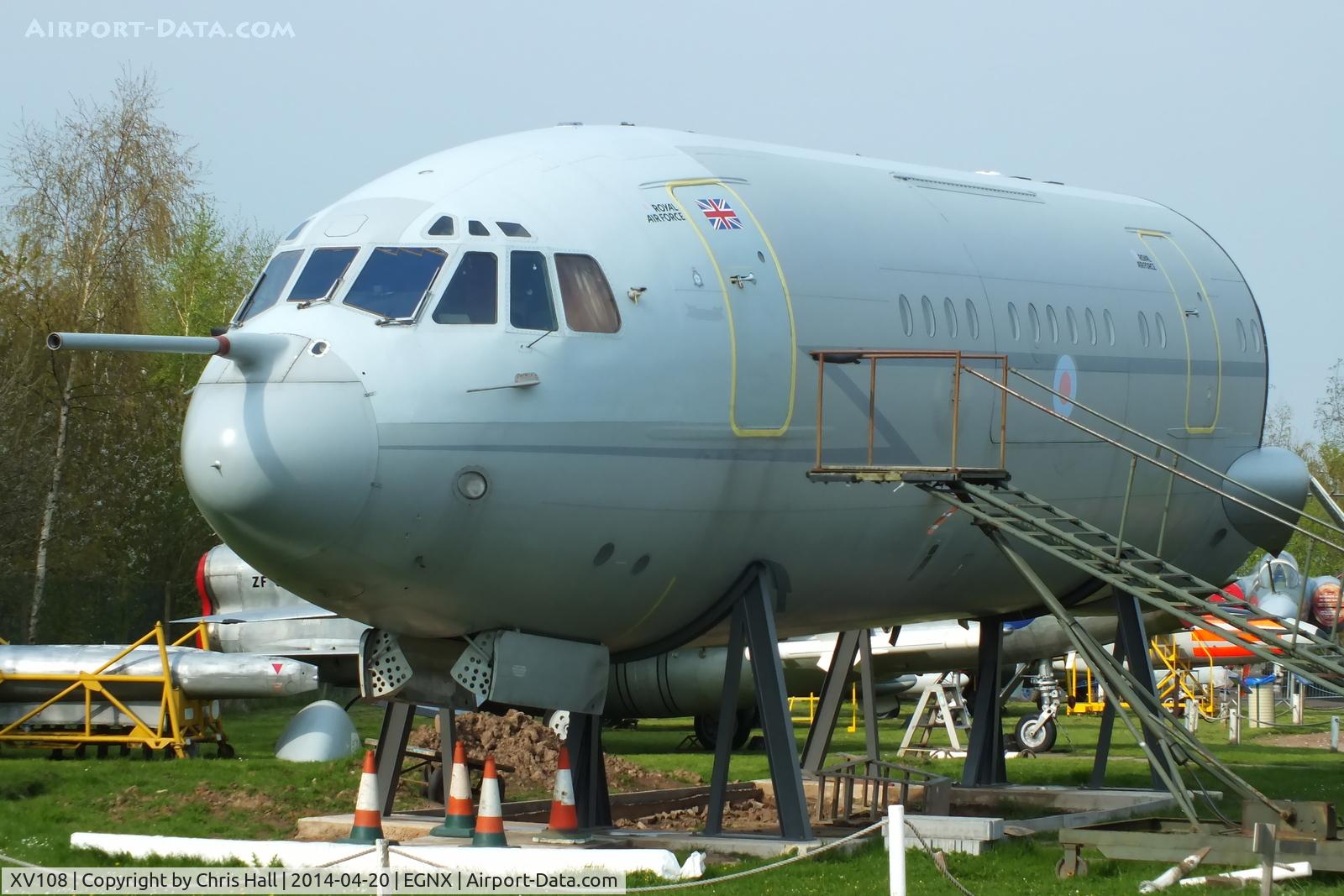 XV108, 1968 Vickers VC10 C.1K C/N 838, latest addition at the East Midlands Aeropark