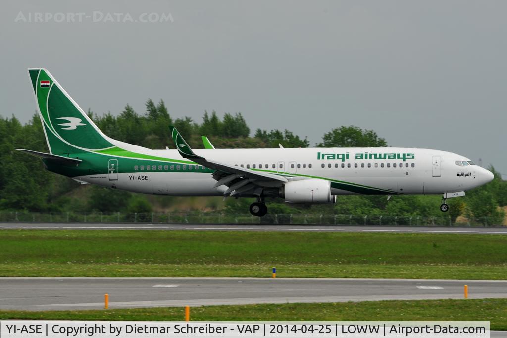 YI-ASE, 2013 Boeing 737-81Z C/N 40104, Iraqi Airways Boeing 737-800