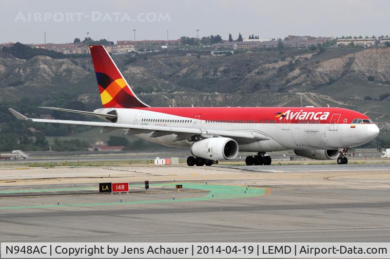 N948AC, 2008 Airbus A330-243 C/N 948, Line up