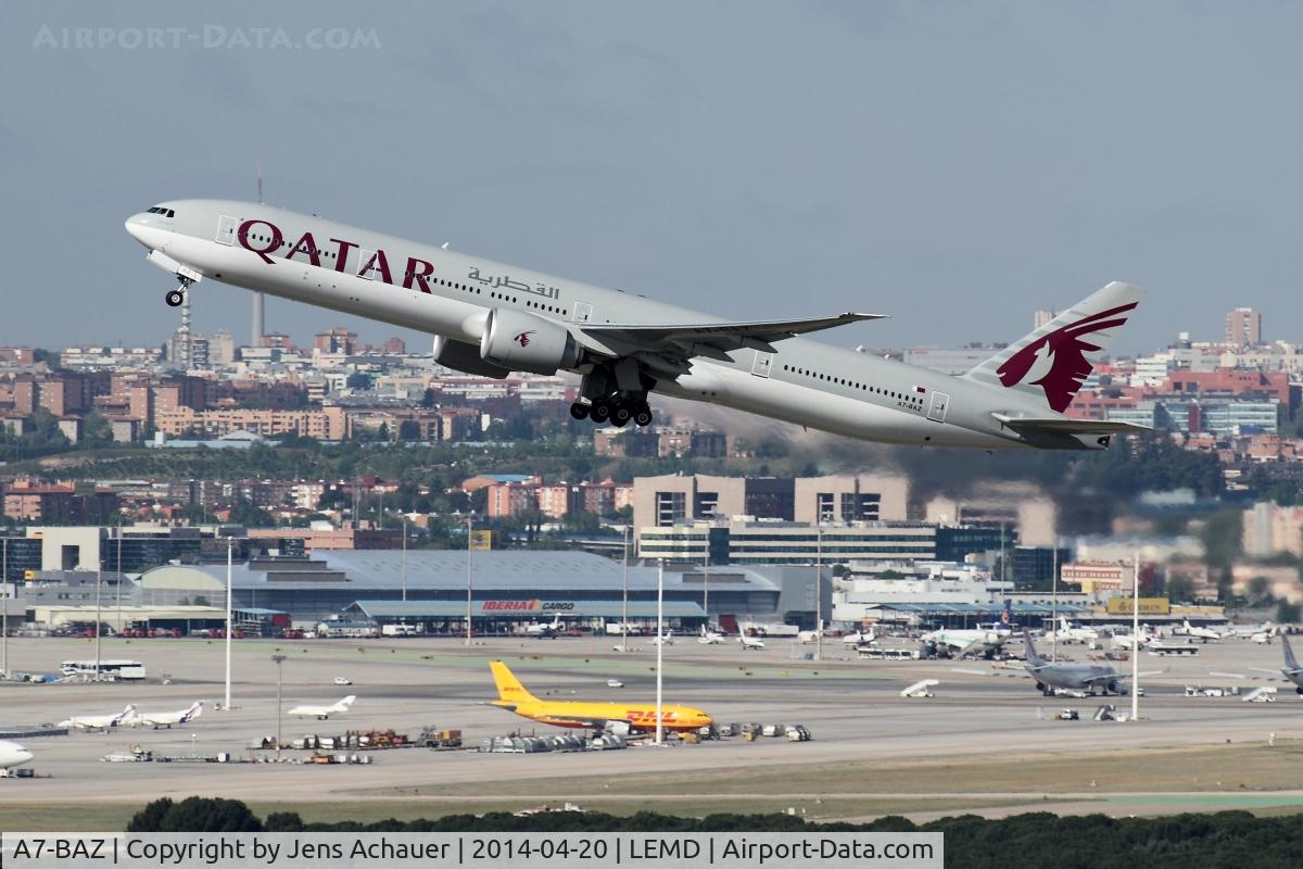 A7-BAZ, 2013 Boeing 777-3DZ/ER C/N 41781, Take off