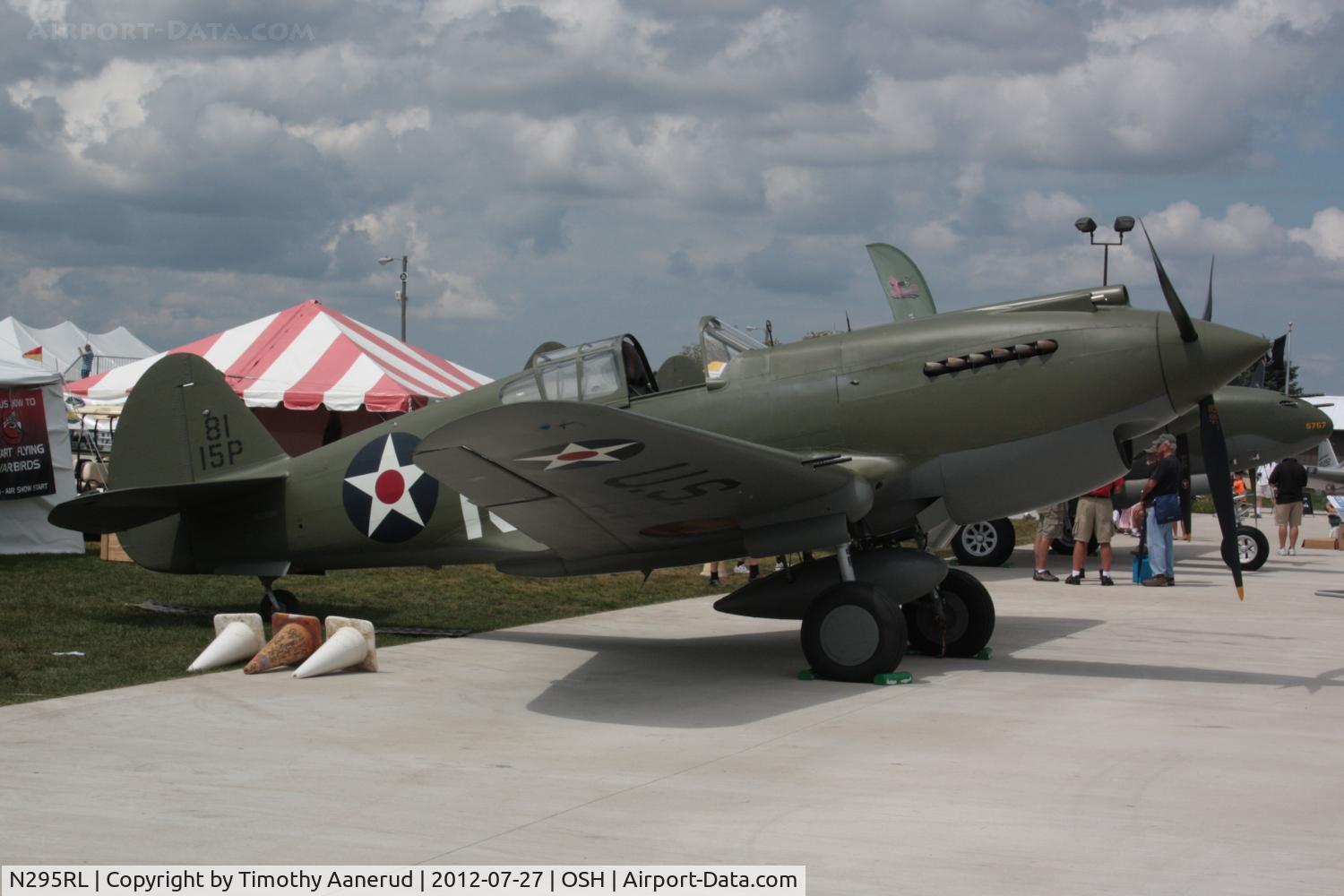 N295RL, 1941 Curtiss P-40C C/N 14777, Curtiss P-40C, c/n: 14777