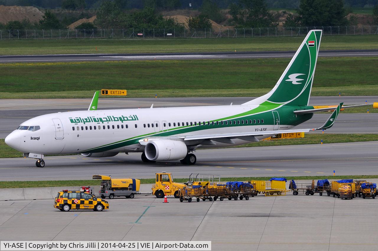 YI-ASE, 2013 Boeing 737-81Z C/N 40104, Iraqi Airways
