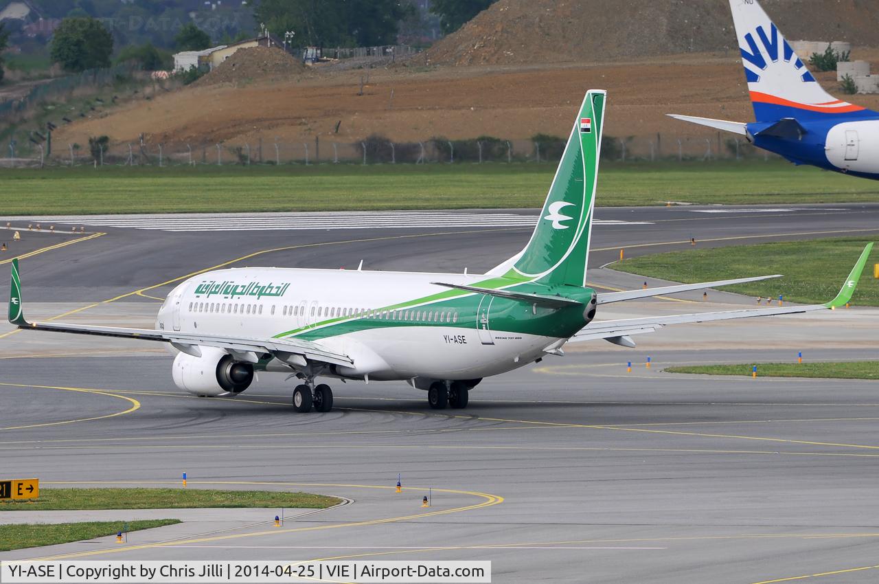 YI-ASE, 2013 Boeing 737-81Z C/N 40104, Iraqi Airways