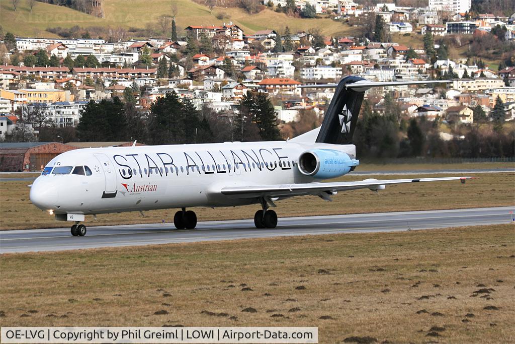 OE-LVG, 1994 Fokker 100 (F-28-0100) C/N 11520, Taken at INN.
