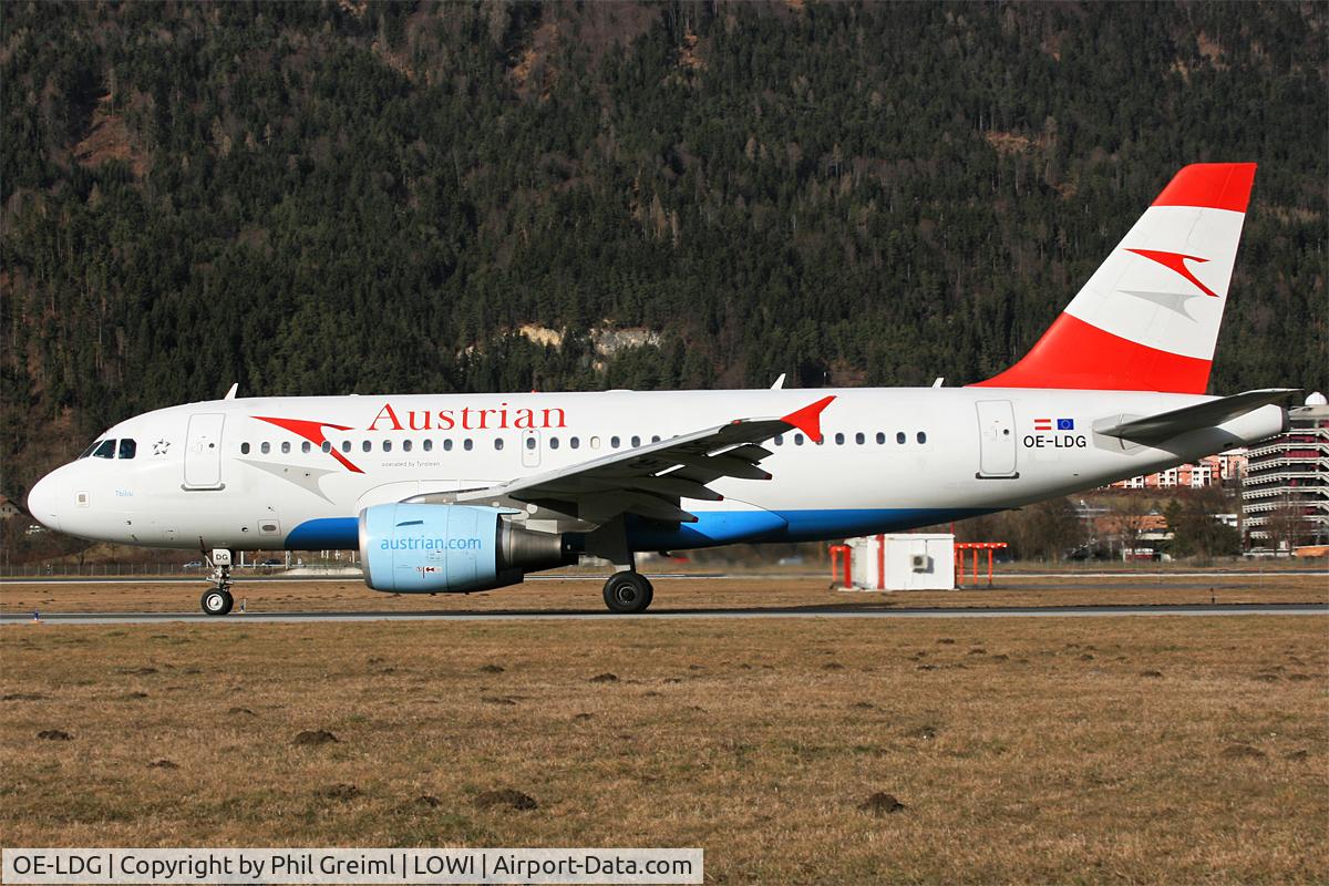 OE-LDG, 2006 Airbus A319-112 C/N 2652, Taken at INN.