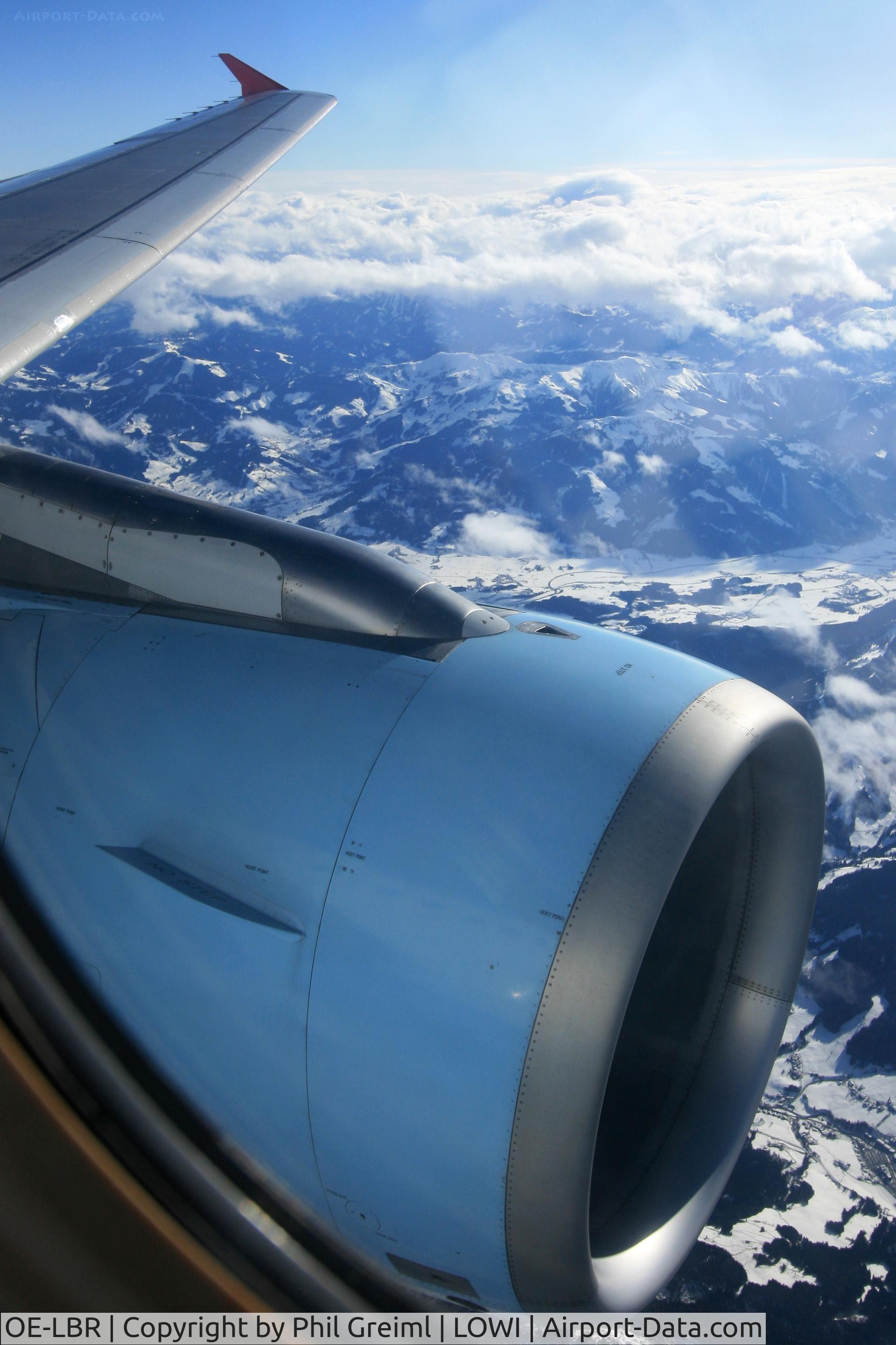 OE-LBR, 2000 Airbus A320-214 C/N 1150, Inflight, VIE-INN.