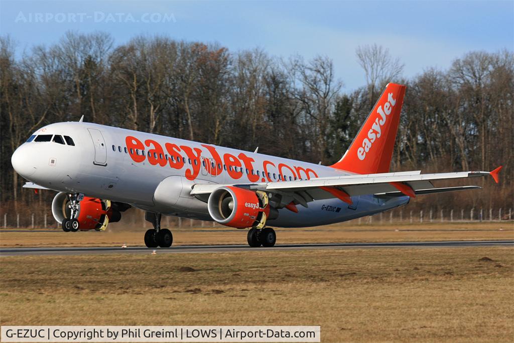 G-EZUC, 2011 Airbus A320-214 C/N 4591, Taken at SZG.