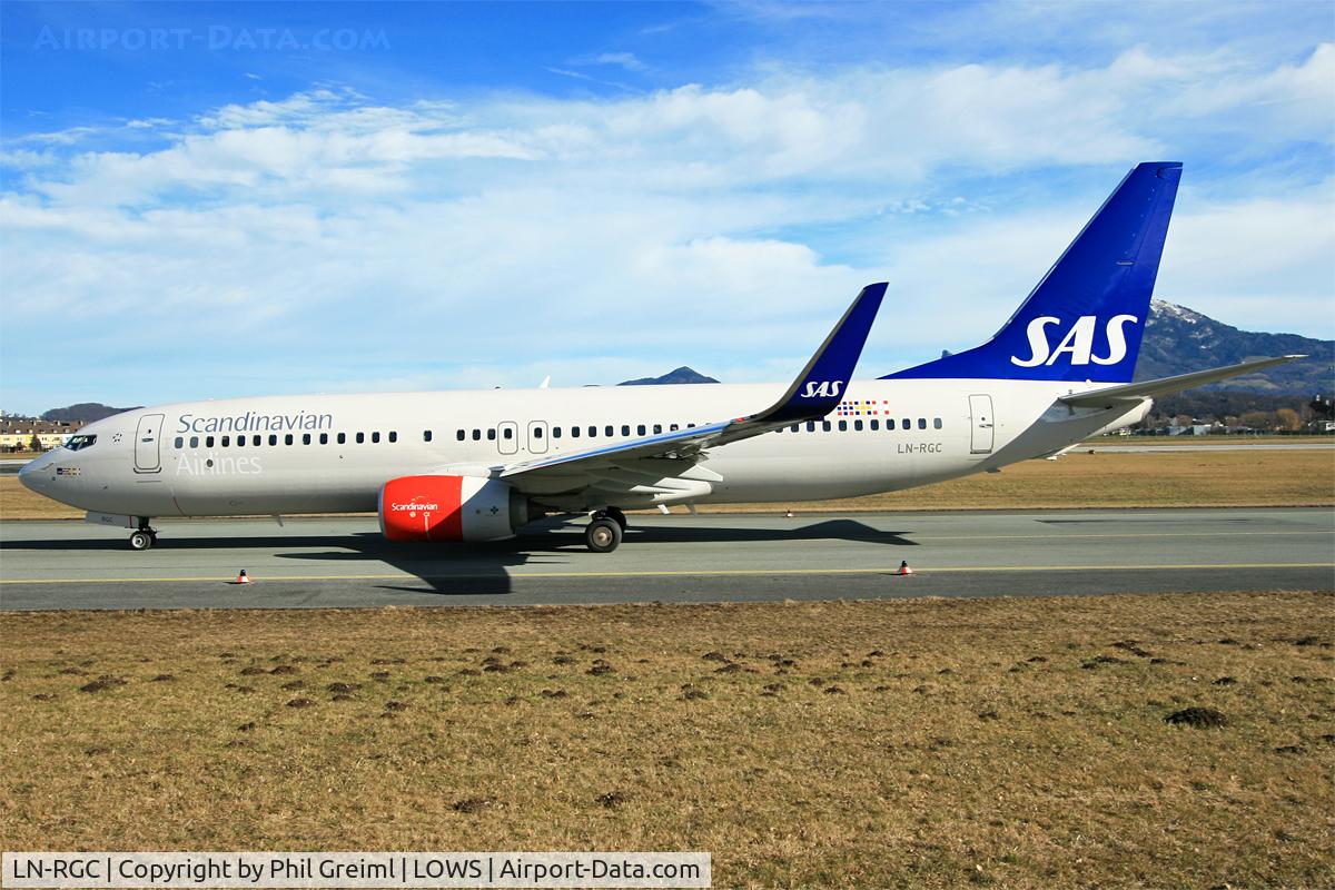 LN-RGC, 2012 Boeing 737-86N C/N 41257, Taken at SZG.