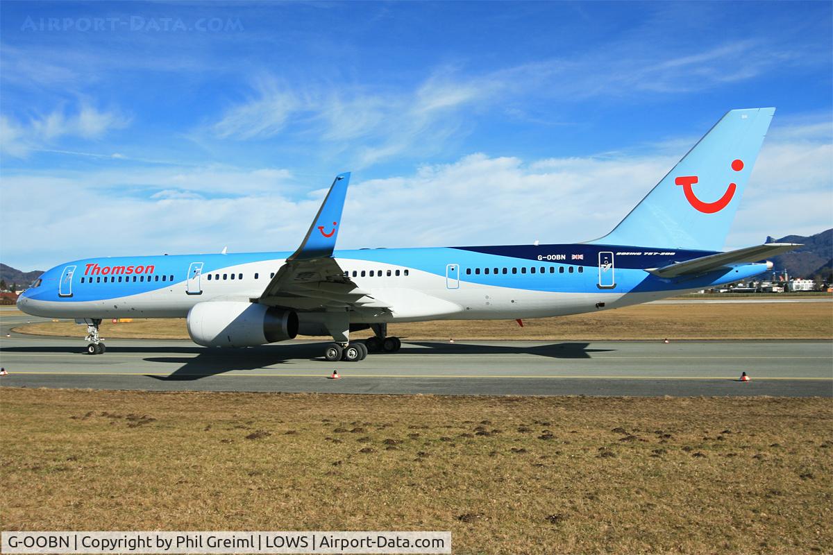 G-OOBN, 2000 Boeing 757-2G5 C/N 29379, Taken at SZG.