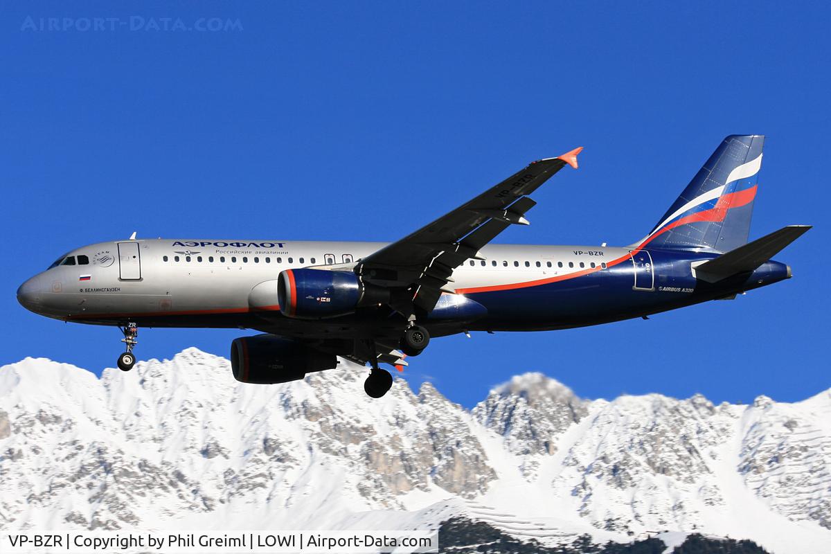 VP-BZR, 2008 Airbus A320-214 C/N 3640, Taken at INN.