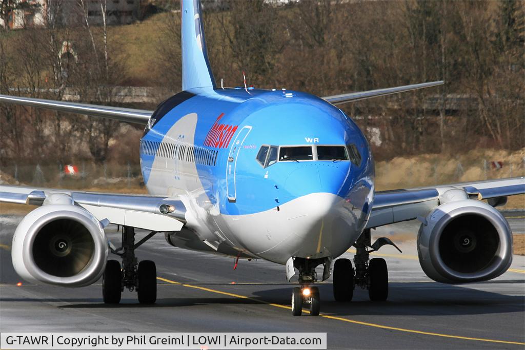 G-TAWR, 2013 Boeing 737-8K5 C/N 37256, Taken at INN.